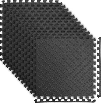 48 Sq.Ft Eva Puzzle Exercise Mats,1/2''Thick Foam Interlocking Tiles for Flooring