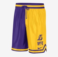 Los Angeles Lakers Courtside Men's Nike Dri-FIT NBA Graphic Shorts