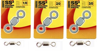 Tronix Pro SS2 Edelstahl Rolldrehbare Max Packungen #6 - 6/0 88lb-1190lb
