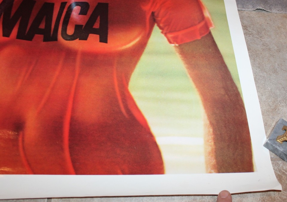 VINTAGE RARE JAMAICA TOURIST BOARD POSTER SINTRA BRONTE 36 X 25 eBay