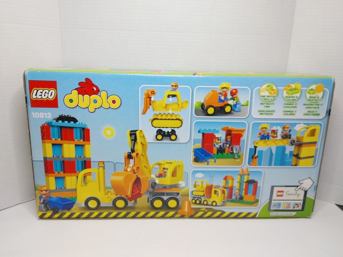 Lego Duplo 10813 Big Construction Site Brand New Sealed Box