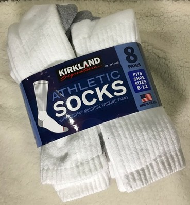 kirkland white socks