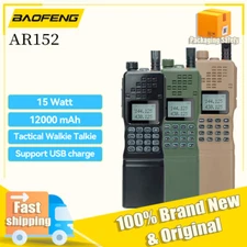 Us Baofeng Ar-152 15W FM Walkie Talkie Long Range Two Way Ham Radio Polychrome  