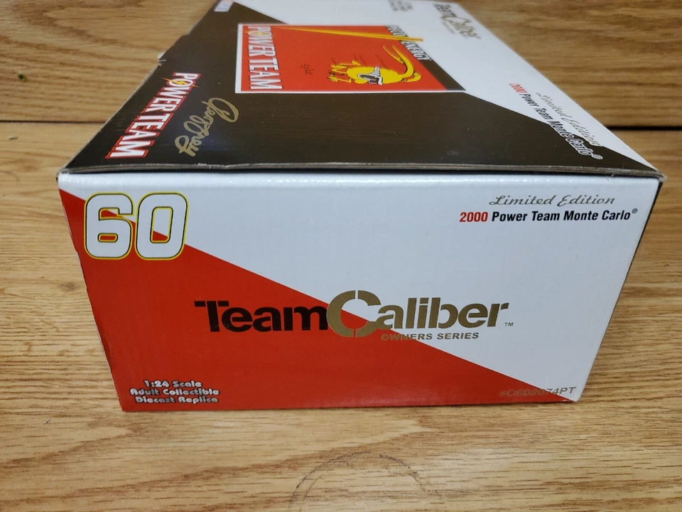 2000 Team Caliber #60 Geoffrey Bodine Peco Energy 1:24Scale Chevy Die-Cast Car - Image 4 of 4
