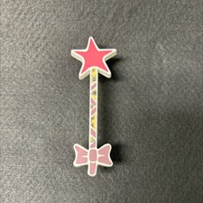 3" Star and Bow Wand Pull
