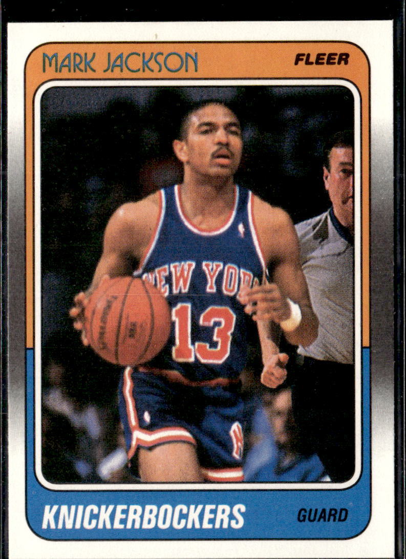1988-89 Fleer #82 Mark Jackson RC