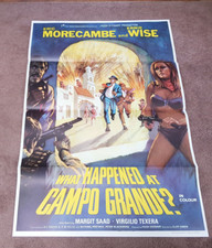 What Happened at Campo Grande  UK One Sheet Poster  Morecambe & Wise
