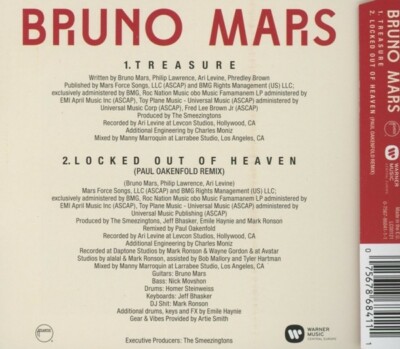 Treasure by Bruno Mars (CD, 2013) for sale online | eBay Australia