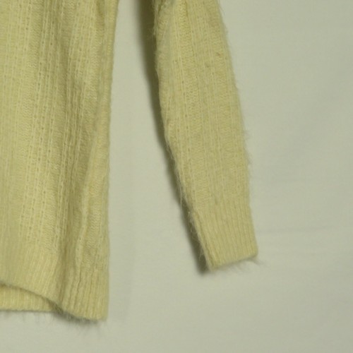 Anthropologie Sweater Womens Small Medium White Long Sleeve Round Neck Knit - Picture 3 of 12