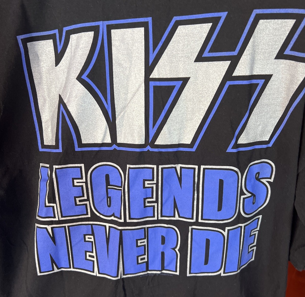 KISS THE FAREWELL TOUR Tシャツ 1973-2001 Kiss ®️The Farewell Tour 1973-2000 Original Vintage Rock T