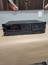 TAPE WORKS- READ- TASCAM CD-A700 CD Player / Cassette Tape Master Recorder Used
