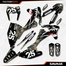 Woodland Savage Camo Graphic Kit fit KTM 17-19 EXC EXCF XCW 200 250 300 450