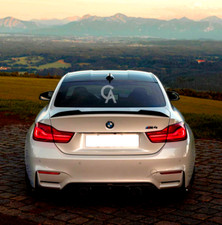 BMW M4 F82 Pre-Preg Carbon Fibre "CS" Style Spoiler, Rear Boot Lip Wing 14-19