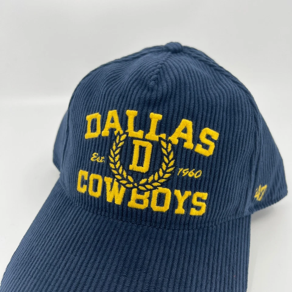 Nuevo Sombrero Dallas Cowboys Para Hombres Azul Pana '47 Marca Snapback Camionero Corona Gorra Foto 3 de 4