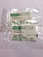 2 Qty- Genuine Hitachi 881-715 881715 O Ring S3 for NR83A3 NR83A2 NR83A3S NV83A3