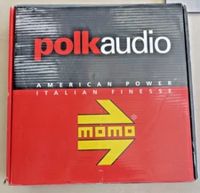 RARE Old School Vintage Polk Audio MOMO MM6 6-1/2" Component Speaker System