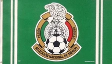 WinCraft Official Licensed Mexico 3' x 5' Green Deluxe Soccer Flag 74352006 NWT