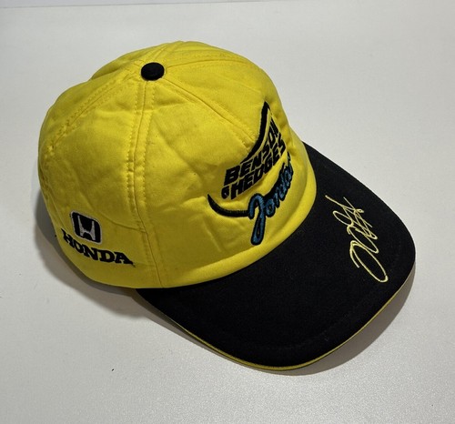 Vintage Cap Benson Hedges Jordan Black Yellow Bridgestone Free Aus Postage - Picture 2 of 6