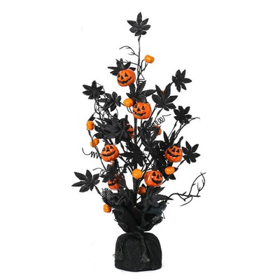 Pumpkin Decor Artificial Flowers Artificial Pumpkin Maple Leaf Halloween Flowers