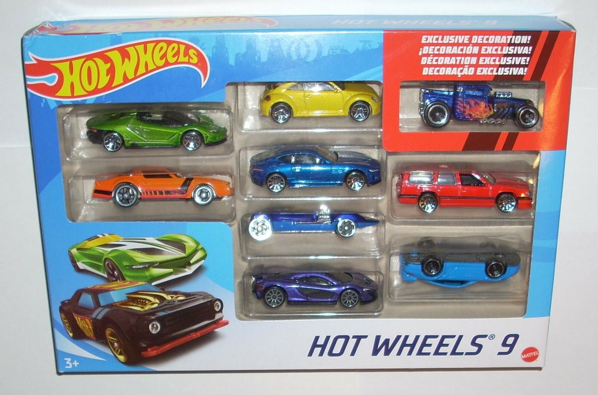 2021 Hot Wheels 9 Car Multi Pack ERROR With BONE SHAKER Exclusive