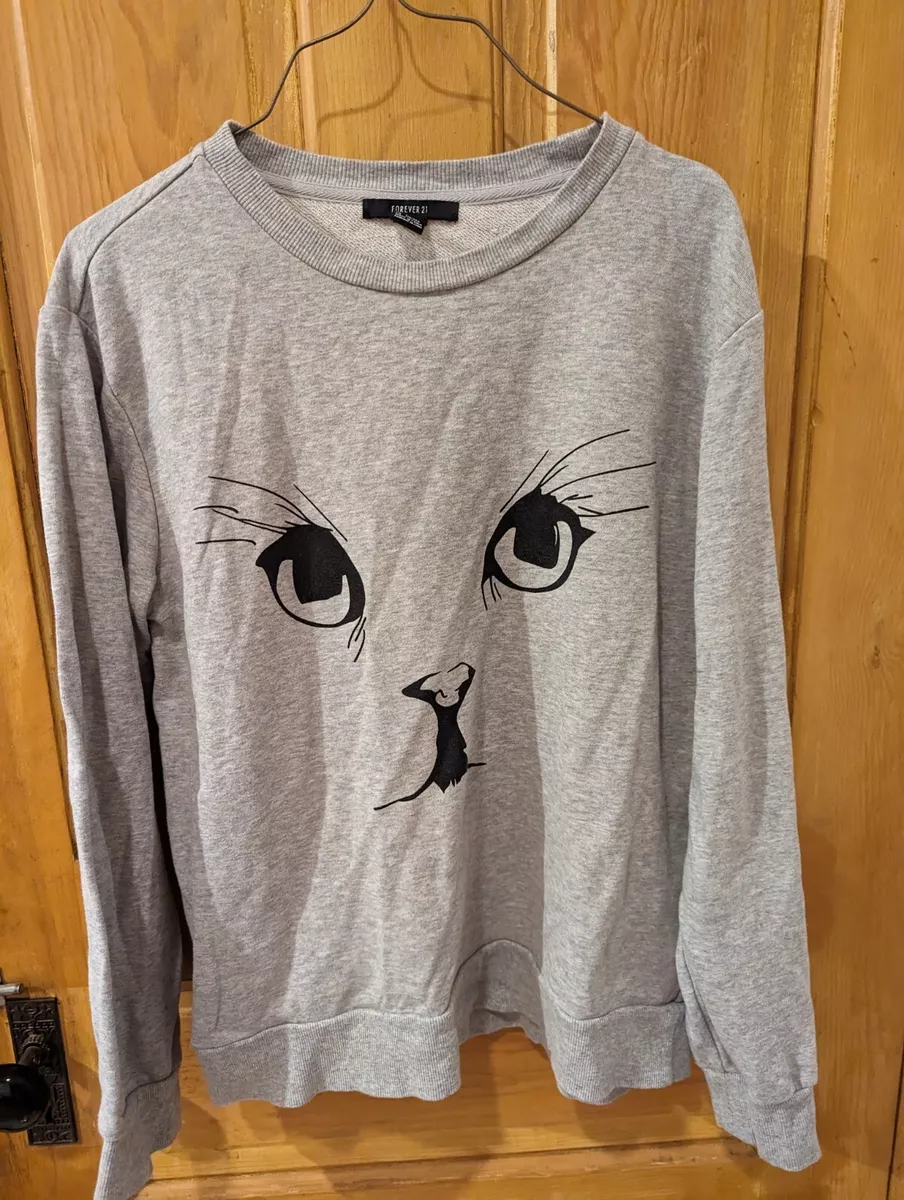 Forever 21 cat clearance sweater