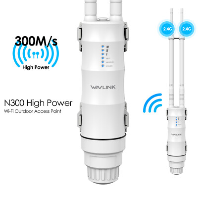 WAVLINK Outdoor WiFi Router Extender Access Point Internet Repeater 300/600/1200