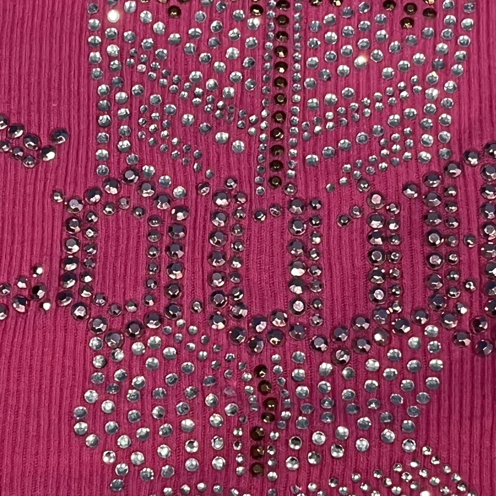 Blinged Rhinestone Pink Cowgirl Boot Tank Top Cowgirl Attitude Junior Large