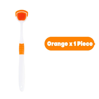 1 Stück/4 Stück/8 Stück Silikon Zungenschaber für Mundhygiene, Zungenreiniger Schaber fo