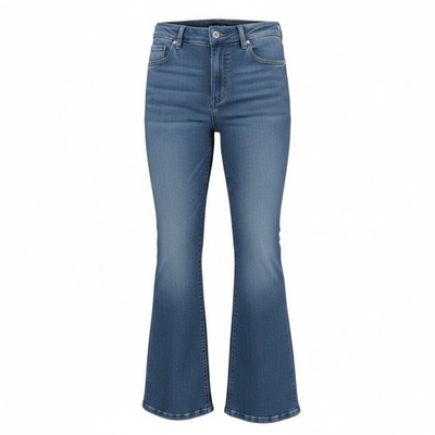 #ad #ad New American Eagle Women Flare Jeans 6 Blue High Rise Stretch Retro Boho 70s $24.99