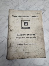 General Motors Corporation GM Truck Unit Overhaul Gasoline Engines 250 292 March