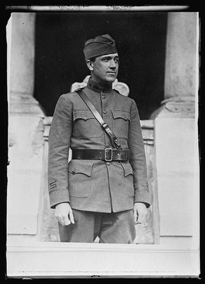 Photo:Bucharest Romania Capt John Keefe 1919 American Red Cross Dental Hut