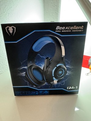 Beexcellent GM-1 Gaming Headset (blau). OVP
