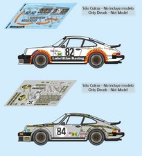 Decals Porsche 934 Le Mans 1979 82 84 1:32 1:43 1:24 1:18 calcas