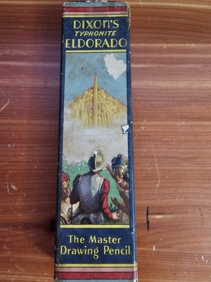 Vintage Dixon's Typhonite ELDORADO The Master Drawing Pencils 6 Pencils Total.