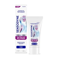 Sensodyne Clinical Repair Whiten  Shine Toothpaste for Sensitivity Relief,...