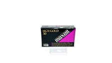 Maxell HGX-Gold 30 &ndash; VHSC Videokassette &ndash; Neu & OVP &ndash; 30 Min