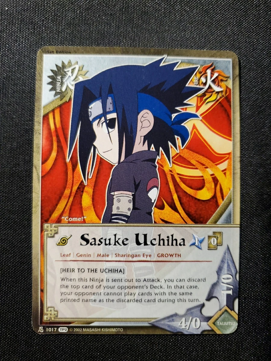 Naruto Sasuke In Individual Collectible Card Game Cards | eBay
