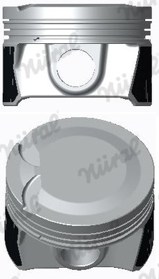 NÜRal Kolben FüR Mercedes-Benz Sprinter 3-T Pritsche/Fahrgestell 903 314 NGT-image