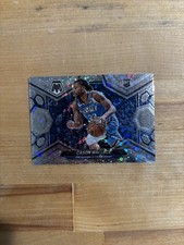 2023-24 Panini Mosaic Cason Wallace #218 Rookie Fast Break Disco Variation Read