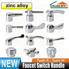 Type A-W Replacement Faucet Switch Handle Kitchen/Bathroom Basin 19 Types Option