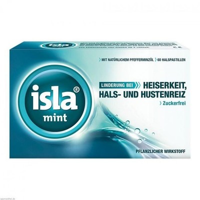 ISLA Mint Halspastillen  ,60 Stück ,PZN 03126859