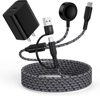 Fast Charger for Samsung Galaxy Watch 8/7/6/5/4/3/Active2 - Galaxy Watch D