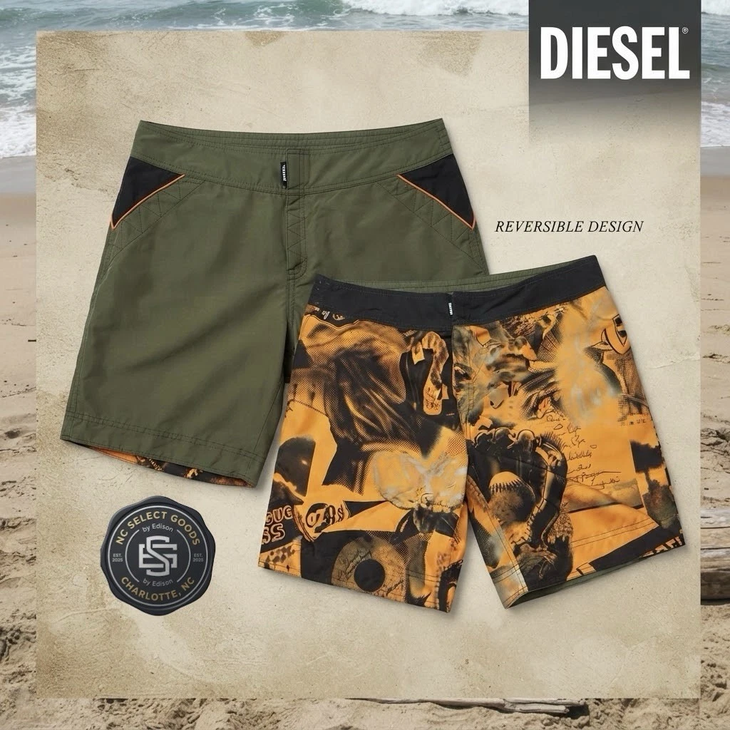 Diesel Board Shorts for Men for sale | eBay