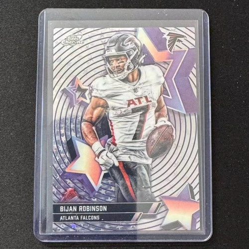 2025 Topps Cosmic Chrome Bijan Robinson Base (RAW)