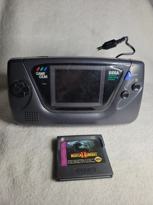 Sega Game Gear Console + Mortal Kombat + Battery Backup SUPER CLEAN BATTERY TERM
