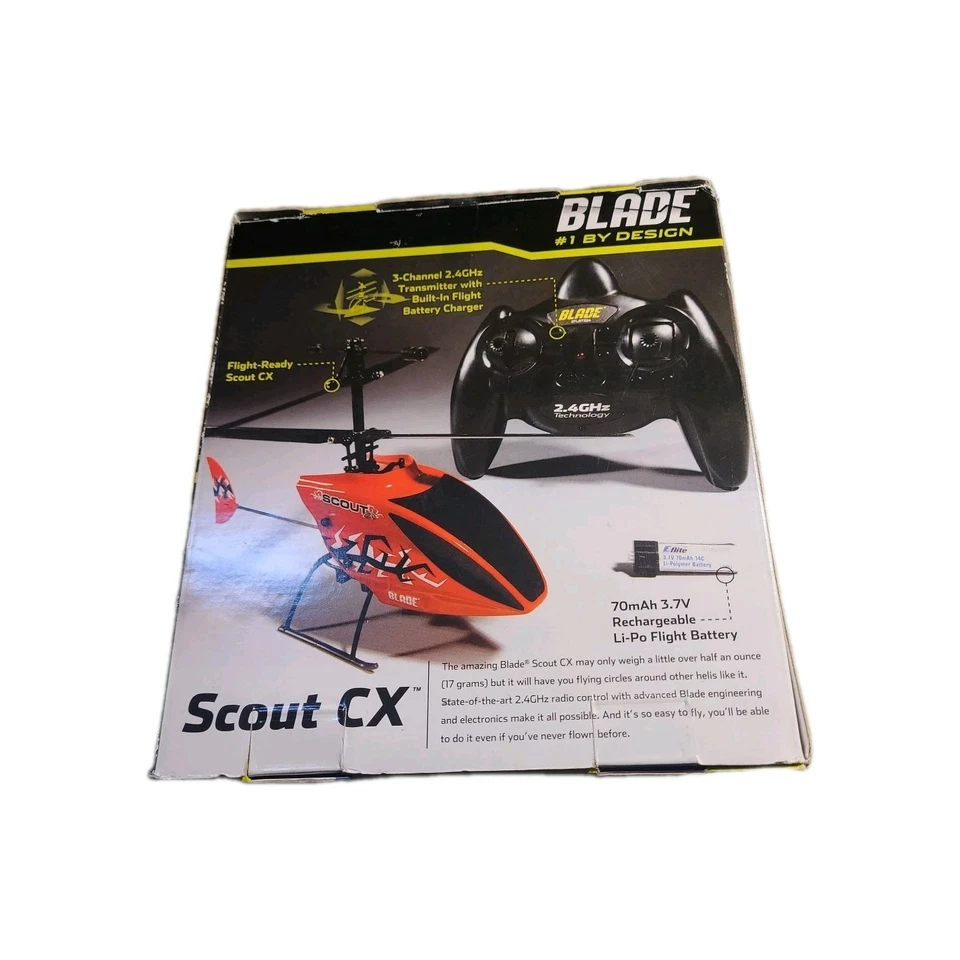 Horizon Hobby Blade Scout Cx RTF Helocopter Open Box New - Image 4 of 4