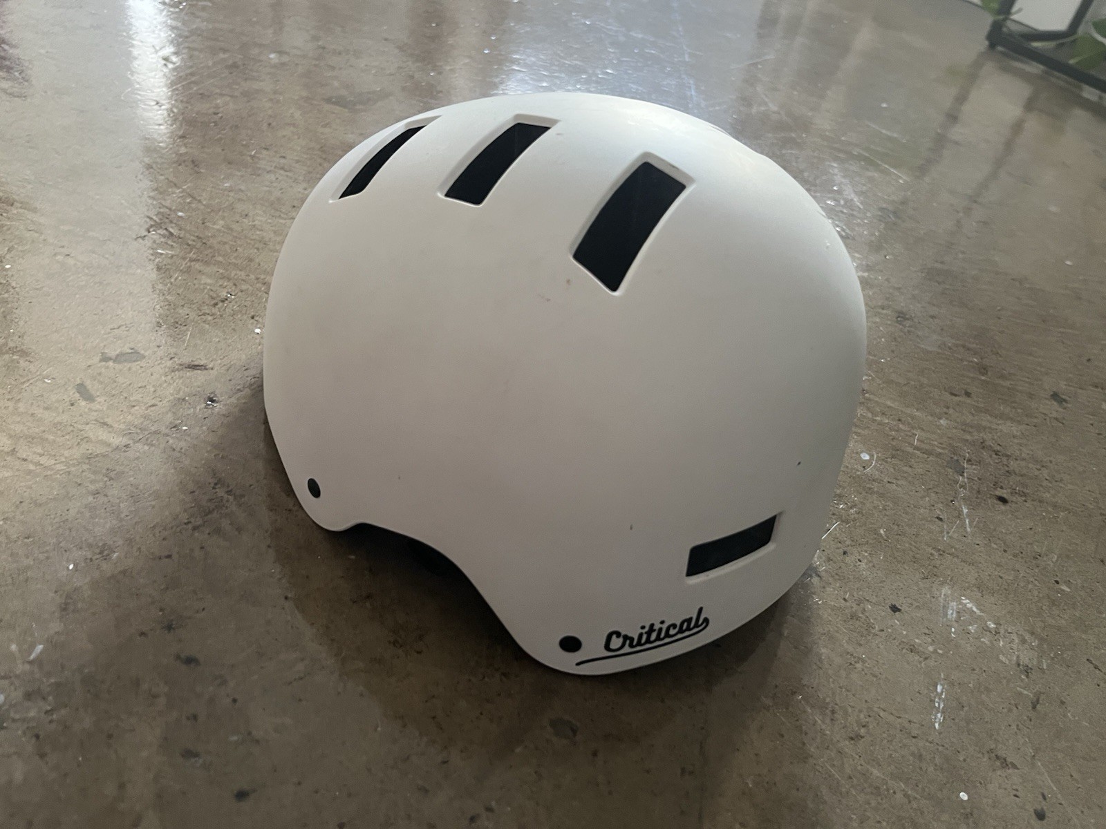 CRITICAL Cycles Classic Commuter Helmet, Matte White, Unisex, Medium, Free Ship