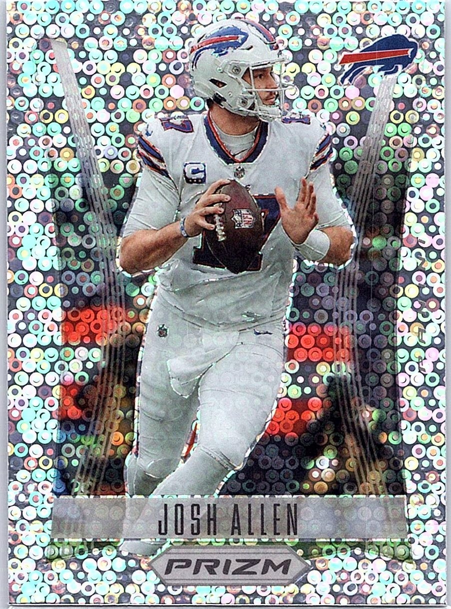 2022 Panini Prizm - Josh Allen #PF-6 Flashback No Huddle Disco Prizm