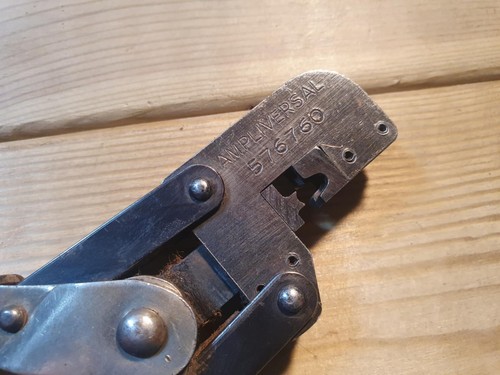 Vintage Ampliversal No.576760 Crimping Tool Old Mechanics Tools Auto Garage - Picture 4 of 5