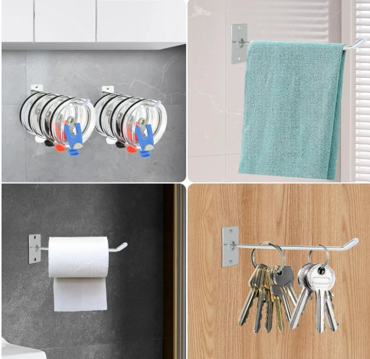 2-piece flip top storage box saves space, cup lid holder, premium storage hook - Image 2 of 4